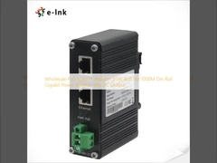 Groothandel PoE Injector Adapter 95W 802.3bt 1000M Din Rail Gigabit Power Injector 48V DC Output