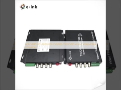 4-kanaals 5MP HD-AHD/HD-CVI/HD-TVI/CVBS 4-in-1 Video Glasvezel Converter