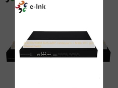 4x10/100/1000M RJ45/4xSFP combo poorten + 8x10G SFP+ poort Ethernet Switch