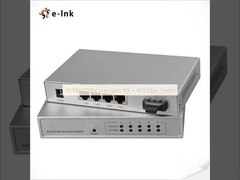 10/100/1000M Beheerde 1FX + 4TX Glasvezel Switch