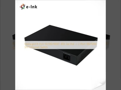 Beheerde 8-poort 10/100/1000T 802.3at PoE + 2-poort 100/1000 SFP Ethernet Switch