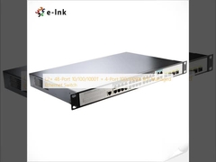 L2+ 48-poorts 10/100/1000T + 4-poorts 100/1000X SFP Managed Ethernet Switch