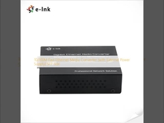 10/100M Fast Ethernet Media Converter (met externe stroomtoevoer) SFP-slot