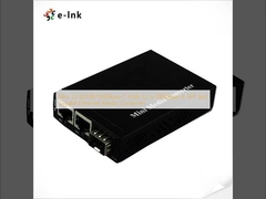Mini 2x 10/100/1000Base-T RJ45 naar 1x 1000Base-X SFP Slot Gigabit Ethernet Media Converter