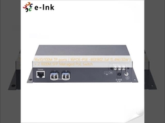 16x10/100M TP-poorten (16POE-PSE -IEEE802.3af 15.4W/30W) + 2 1000M SFP Managed PoE Switch