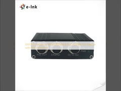 EN50155 Industriële 10/100/1000M/2.5G/5G 90W PoE-injector met M12-connector