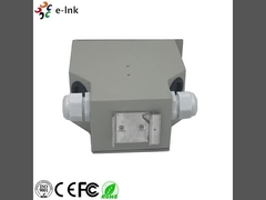 12ST duplex glasvezelpatchpaneel met DIN-railmontage