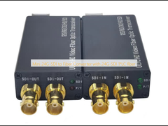 Mini 24G-SDI naar vezelconverter met 24G-SDI 1*LC vezel