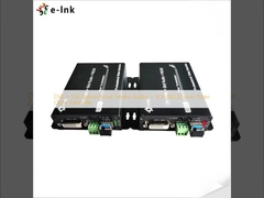 DVI + 1Ch Bidirectionele Stereo Audio + 1Ch RS232 via Glasvezel Extender
