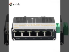 Mini Industriële 5-poorts 10/100/1000T Compacte Ethernet Switch