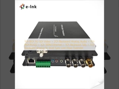1Ch BIDI 3G-SDI Video + 2Ch Achterwaarts Analoog Audio + 1Ch BIDI RS422 + 1Ch 100M Ethernet + 1Ch Achterwaarts Tally + 1Ch Achterwaarts Analoog Tri-level Sync over Fiber Extender