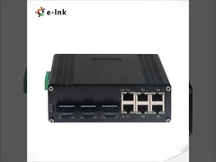 Industriële 6-poort 10/100Base-T + 3-poort 100BASE-FX Ethernet-switch