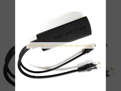 10/100/1000M 5V 2A PoE-splitter met Micro USB-poort