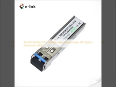3G-SDI CWDM 1270~1610nm 40 km digitale video SFP optische transceiver (MSA)