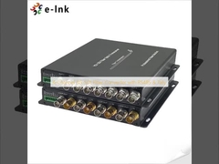 4-kanaals 3G-SDI-vezelconverter met RS485 & Tally
