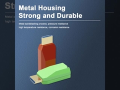 Mini 4K/60Hz HDMI2.0 over Single-Core Multimode Fiber Extender Geïntegreerde USB-aansluiting voor stroom