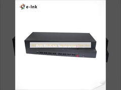 16-kanaals POTS (FXO/FXS) Telefoon over Glasvezel Multiplexer