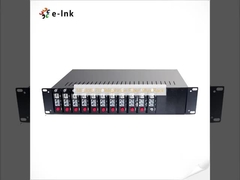 14-slots 2U telefoonvezel mux rack