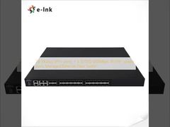 24 10Gbps SFP+ ports + 4 10/100/1000Mbps TP/SFP combo ports Managed Ethernet Fiber Switch
