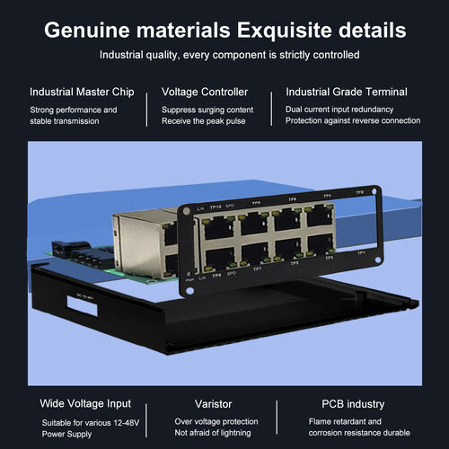Latest company news about Nieuwe maatstaf voor industriële connectiviteit ∙ E-link China lanceert 10-poort Gigabit Compact Industrial Switch
