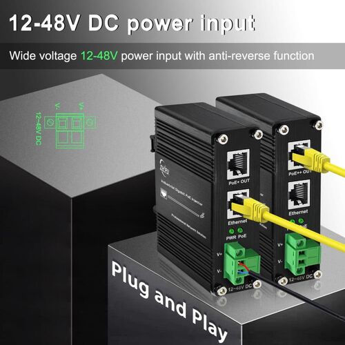 Latest company news about Energieer uw netwerk: PoE-injector voor naadloze industriële verbindingen