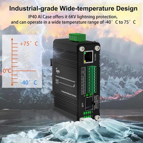 Latest company news about Industrieel serieel SFP-glasvezelmodem voor diverse industriële communicatiescenario's