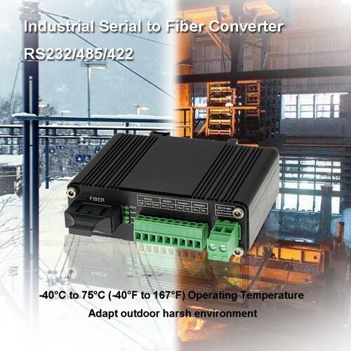 Latest company news about Geweldige industriële seriële glasvezelmodem voor stabiele seriële transmissie over lange afstanden