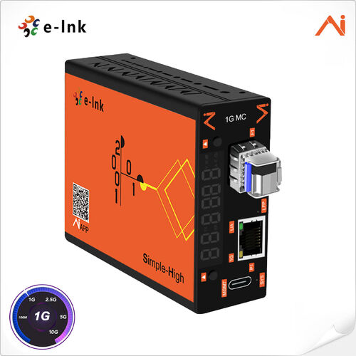 Latest company news about E-link lanceert LNK-AI3011M-SFP: AI-powered Smart Managed Fiber Media Converter herdefinieert netwerkonderhoud