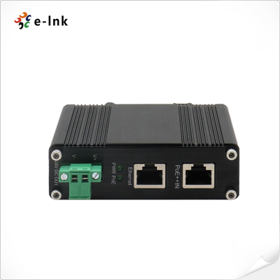 802.3 Bt PoE Splitter Din Rail Industrial 10 100 1000Mbps Gigabit 12V DC 36W Uitgang