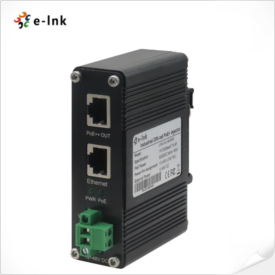 Groothandel PoE Injector Adapter 95W 802.3bt 1000M Din Rail Gigabit Power Injector 48V DC Output