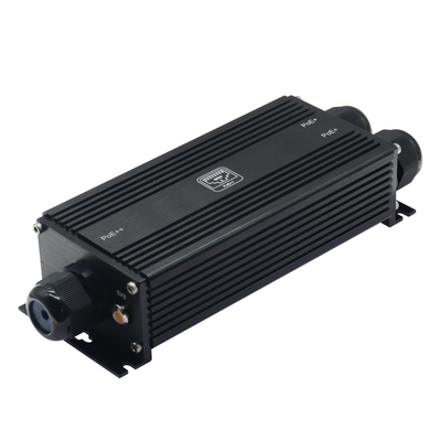 IP67 waterdichte industriële Gigabit PoE-extender (1 x Input 2 x Output)
