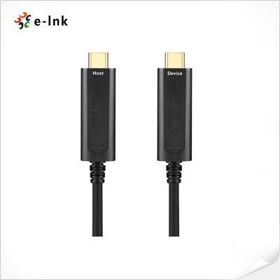 USB3.1 Type C naar C Glasvezelkabel