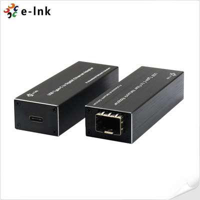 Micro Mini USB-C naar SFP Gigabit Ethernet-adapter