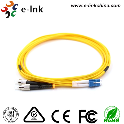 15m, LC naar FC, Duplex, Singlemode Patchkabel