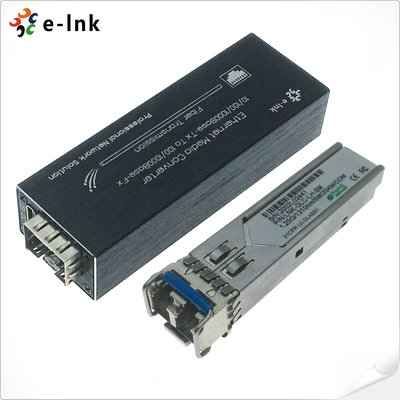 Micro Mini 10/100/1000base-t aan de Media van 100/1000base-x SFP Convertor