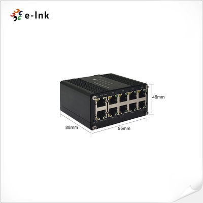 Mini Industrial-10-haven 10/100/1000T Compacte Ethernet Schakelaar