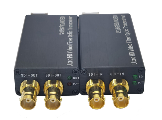 Mini 24G-SDI naar vezelconverter met 24G-SDI 1*LC vezel
