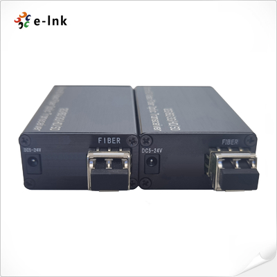 Mini 24G-SDI naar vezelconverter met 24G-SDI 2*LC vezel