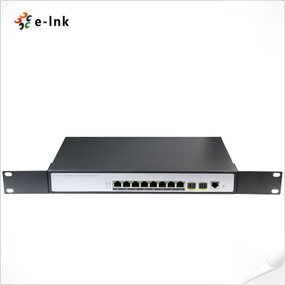 L2+ 8-poorts 10/100/1000T + 2-poorts 100/1000X SFP Managed Ethernet Switch
