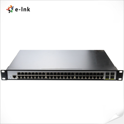 L2+ 48-poort 10/100/1000T 802.3at PoE + 4-poort 100/1000X SFP Managed Switch