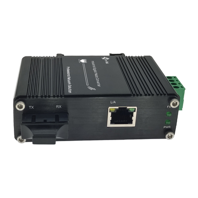 Mini Industrial 10/100Base-T naar 100Base-FX Media Converter