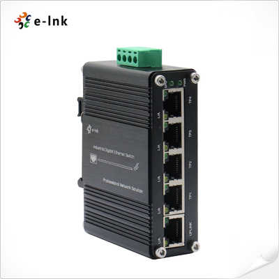 Mini Industriële 5-poorts Gigabit Ethernet Switch