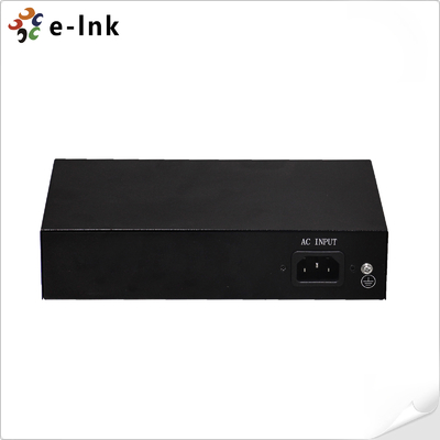 4-poort 10/100BASE-T PoE en 2-poort 100BASE-T Uplink Ethernet Switch