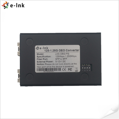 Mini-type 125m ~ 1,25 g OEO Media Converter (3R Repeater)