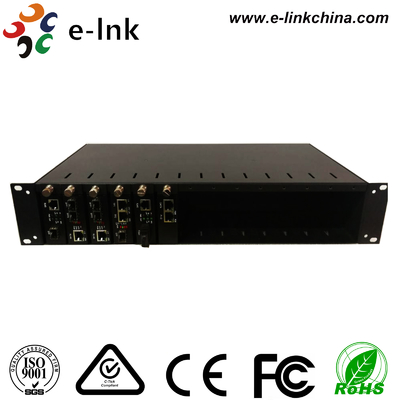 2U 14-slot AC-uitgangsrek Mount Chassis
