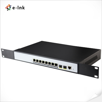 L2+ 8-poorts 10/100/1000T + 2-poorts 100/1000X SFP Managed Ethernet Switch