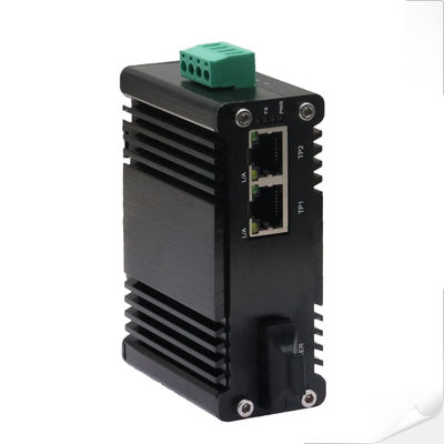 Mini Industrial 2-Port 10/100/1000Base-TX naar 1000Base-X Media Converter