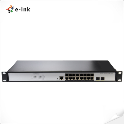 L2+ 16-poort 10/100/1000T + 2-poort 100/1000X SFP Managed Ethernet Switch