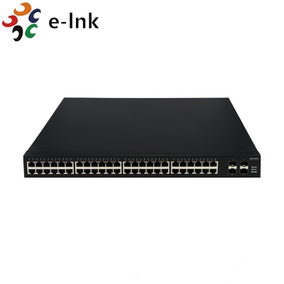 L3 beheerde 48-poort 10/100/1000BASE-T + 4-poort 10G SFP+ Gigabit Ethernet Switch