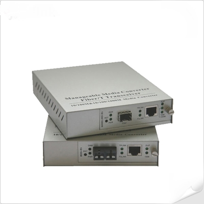 10/100/1000Base-T tot 1000Base-X SFP 
Een-op-één beheersbare mediaconverter (IEEE802.3ah OAM-compatibel)